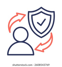 Integrity Icon Element for Design
