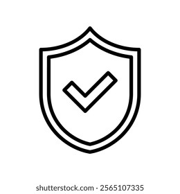 integrity icon line vector design with trendy style