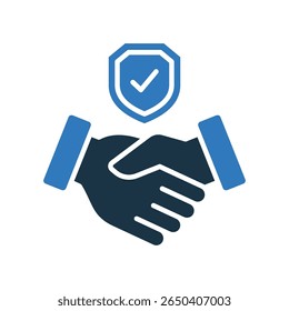 Integrity Icon Mixed Vector Illustration