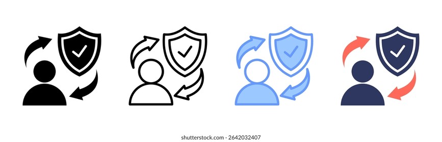 Integrity icon sheet multiple style collection