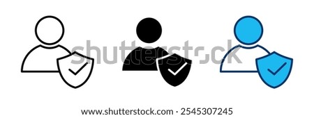 Integrity icon web banner design vector illustration template
