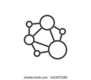 Integrity Line Icon Social Network Sign Stock Vector (Royalty Free ...