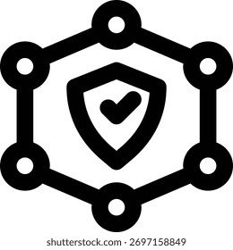 Gliederungssymbol für Integrität, Sicherheit und Cybersicherheit
