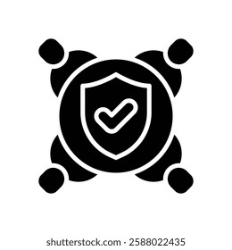 integrity solid icon. vector icon for your website, mobile, presentation, and logo design.