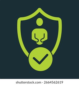 Integrity trendy useful vector Illustration design beautiful colorful green background.eps