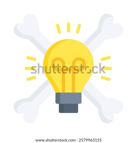 Intellectual Piracy Icon Element For Design