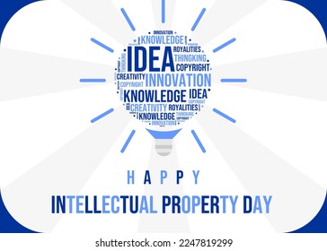 INTELLECTUAL PROPERTY DAY Poster design