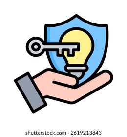 Icon-Element für geistiges Eigentum