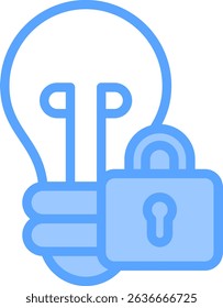 Intellectual Property Icon Element For Design