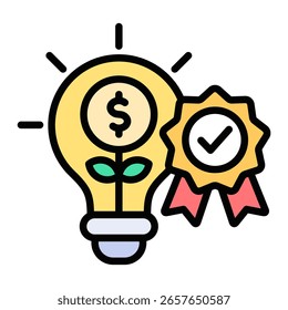 Elemento De Ícone De Propriedade Intelectual Para Design E Vetor