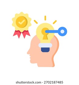 Ilustración vectorial de glifo de icono de Propiedad intelectual