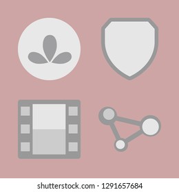 Intellectual technologies icons.