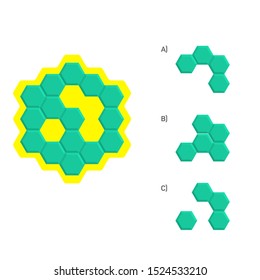 Intelligence development question - Figure completion, Visual intelligence, Practical questions IQ vector
