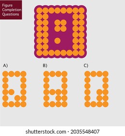 Frage der Intelligenz-Entwicklung - Bildbearbeitung, visuelle Intelligenz, praktische Fragen IQ-Vektorgrafik