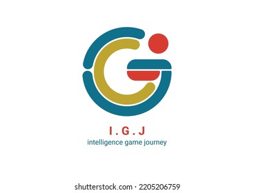 intelligence game journey, Nice logo creator for your Brand, Education, Business and company.