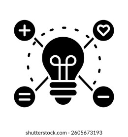 Intelligence Icon Element for Design