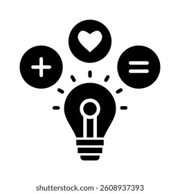 Intelligence Icon Element for Design