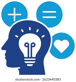 Elemento de ícone de inteligência para design