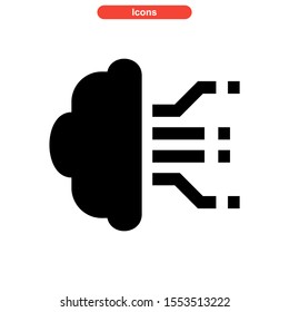 intelligence icon isolated sign symbol vector illustration - high quality black style vector icons
