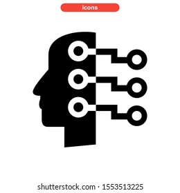 intelligence icon isolated sign symbol vector illustration - high quality black style vector icons
