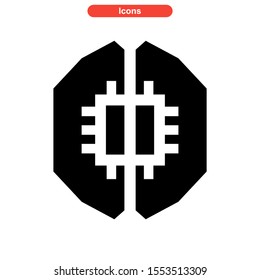 intelligence icon isolated sign symbol vector illustration - high quality black style vector icons
