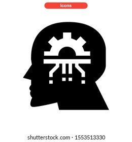intelligence icon isolated sign symbol vector illustration - high quality black style vector icons
