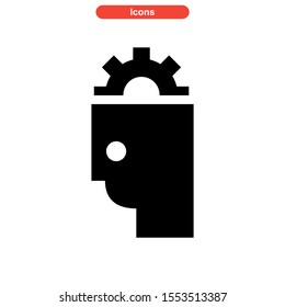 intelligence icon isolated sign symbol vector illustration - high quality black style vector icons
