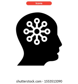 intelligence icon isolated sign symbol vector illustration - high quality black style vector icons
