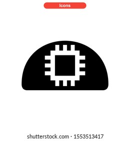intelligence icon isolated sign symbol vector illustration - high quality black style vector icons
