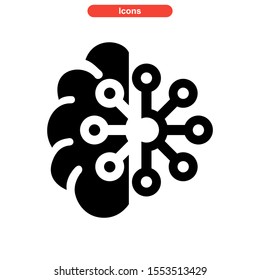 intelligence icon isolated sign symbol vector illustration - high quality black style vector icons

