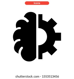 intelligence icon isolated sign symbol vector illustration - high quality black style vector icons
