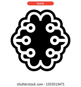intelligence icon isolated sign symbol vector illustration - high quality black style vector icons
