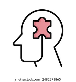 intelligence icon. Problem-solving ability icon