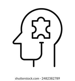 intelligence icon. Problem-solving ability icon