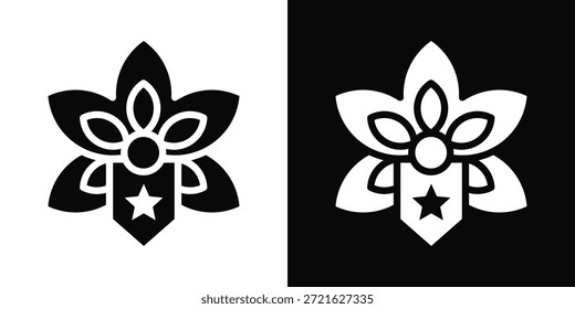 Estilo De Plano De Fundo Branco E Preto Do Ícone De Inteligência
