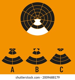 Intelligence puzzle, Find the missing piece, visual intelligence questions, IQ Test