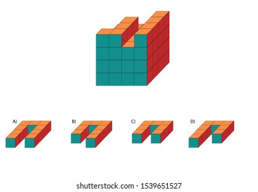 Intelligence question - cube completion test