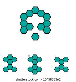 Intelligence question - cube completion test iq test - Vector