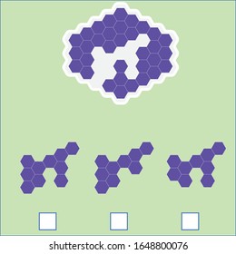 Intelligence question - cube completion test iq test, Intelligence questions, Logic questions  - Vector