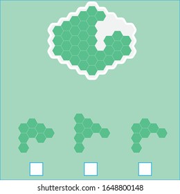 Intelligence question - cube completion test iq test, Intelligence questions, Logic questions  - Vector