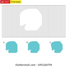 Intelligence questions - Find visual intelligence, not given shape