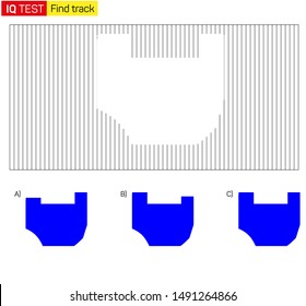 Intelligence questions - Find visual intelligence, not given shape