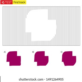 Intelligence questions - Find visual intelligence, not given shape