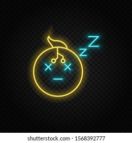 intelligence, snooze, robot paper style, icon. Paper style vector icon,