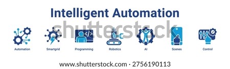 -Intelligent Automation icon banner and collection