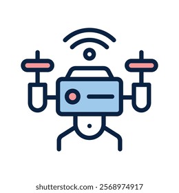 Intelligent drones enhanced with AI for smart applications