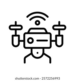 Intelligent drones enhanced with AI for smart applications