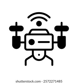 Intelligent drones enhanced with AI for smart applications