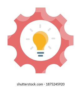 Intelligent Energy Flat Vector Illustration. EPS 10 File 