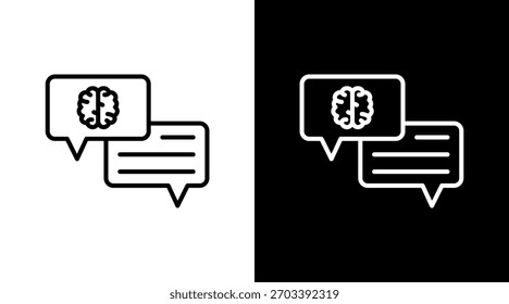 Diseño inteligente del conjunto de iconos de Comentarios blanco